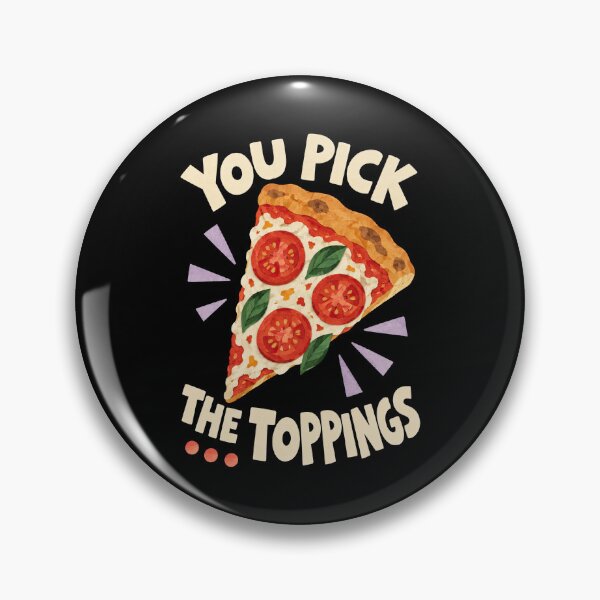 Item preview, Pizza Toppings Picker Matching Partner Role designed and sold by Katalice Design.
