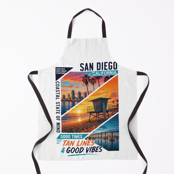 Item preview, Tan Lines and Good Vibes Only in Sunny San Diego designed and sold by KLERIKSTORE.