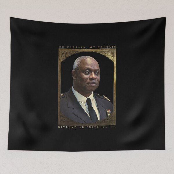 Item preview, Captain Raymond Holt || Oh Captain, My Captain  designed and sold by rottedbrainart.