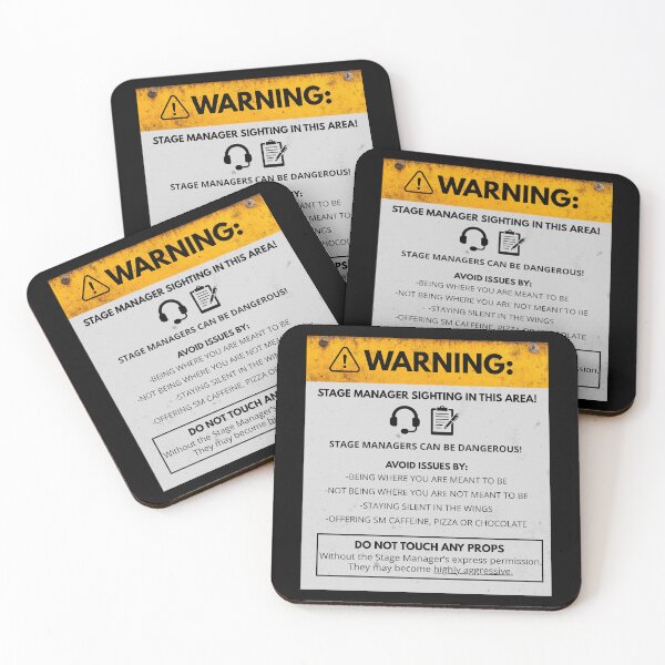 Item preview, Caution: Stage Manager designed and sold by In The Wings.