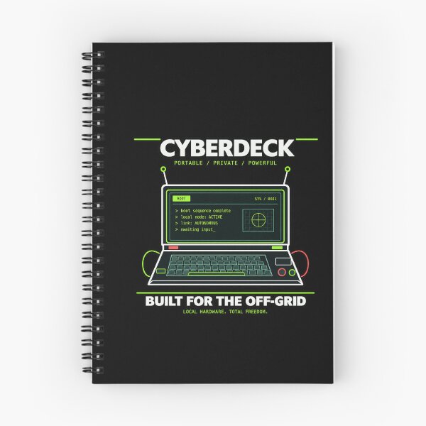 Item preview, Cyberdeck Computer – DIY Portable Terminal, Retro Tech & Hacker Design designed and sold by amndro.