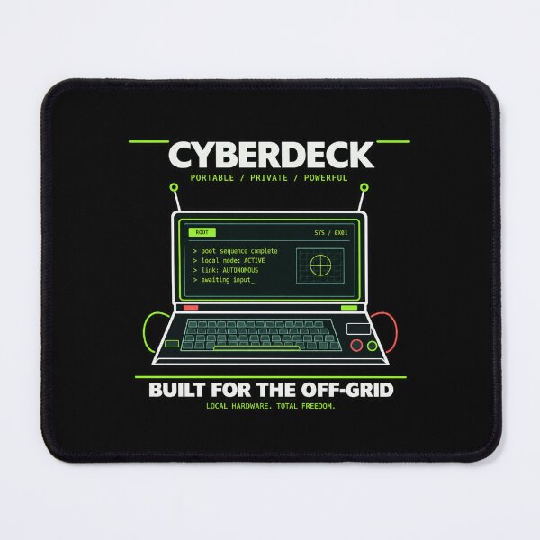 Item preview, Cyberdeck Computer – DIY Portable Terminal, Retro Tech & Hacker Design designed and sold by amndro.