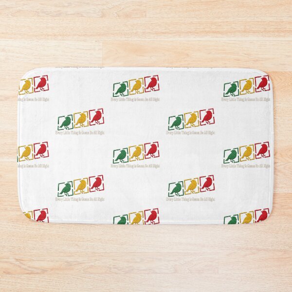 Item preview, Every Little Thing Is Gonna Be Alright Retro Embroidered Birds Positive Vibes designed and sold by ParkerDuerson.