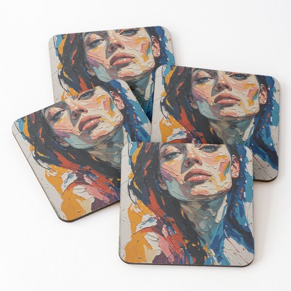 Item preview, Radiant Fragment — Textured Portrait designed and sold by halibutgoatramb.