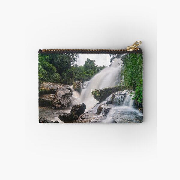 Item preview, Full Flood — Waterfall Thundering Under a Blue Sky, Northern Thailand designed and sold by Jomsunshine.