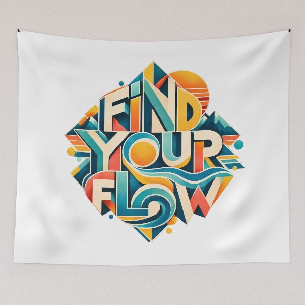 Item preview, Find Your Flow designed and sold by Azagthoth.