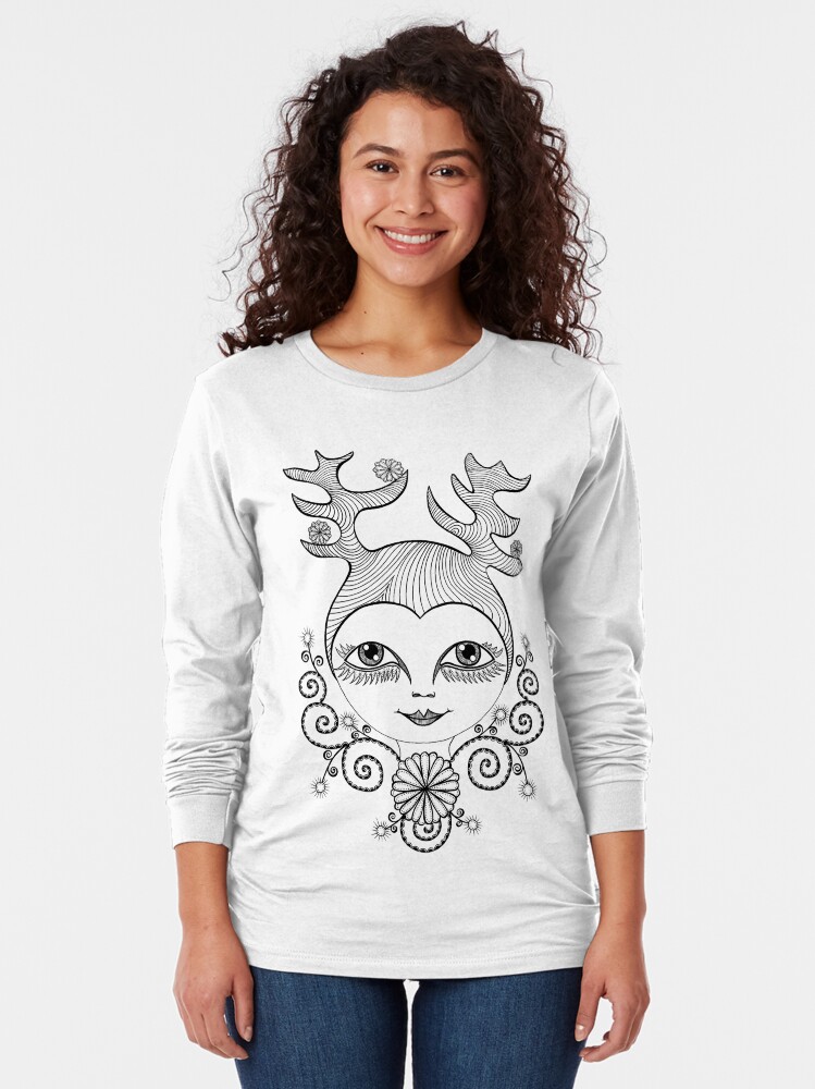 Alternate view of Doe my Dear Long Sleeve T-Shirt