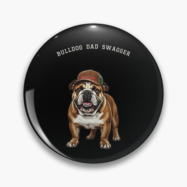 Item preview, Bulldog Dad Swagger — English Bulldog Dad designed and sold by DarkAgeArt.