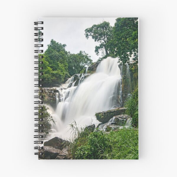 Item preview, Where the River Spreads — Tiered Waterfall and Wooden Bridge, Chiang Mai designed and sold by Jomsunshine.