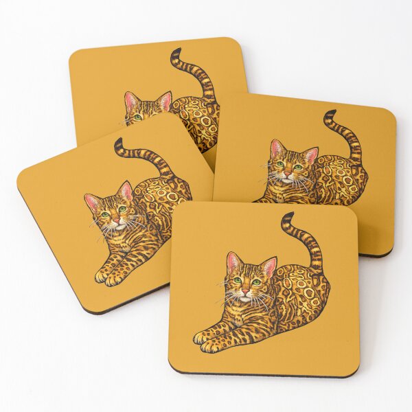 Item preview, Bengal cat designed and sold by Christopher Geary.