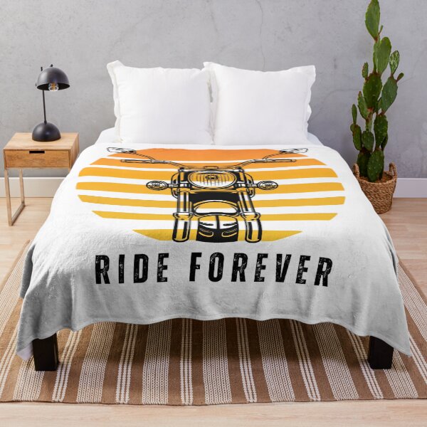 Item preview, Retro Motorcycle Ride Forever Vintage Sunset Design designed and sold by Appu6667.