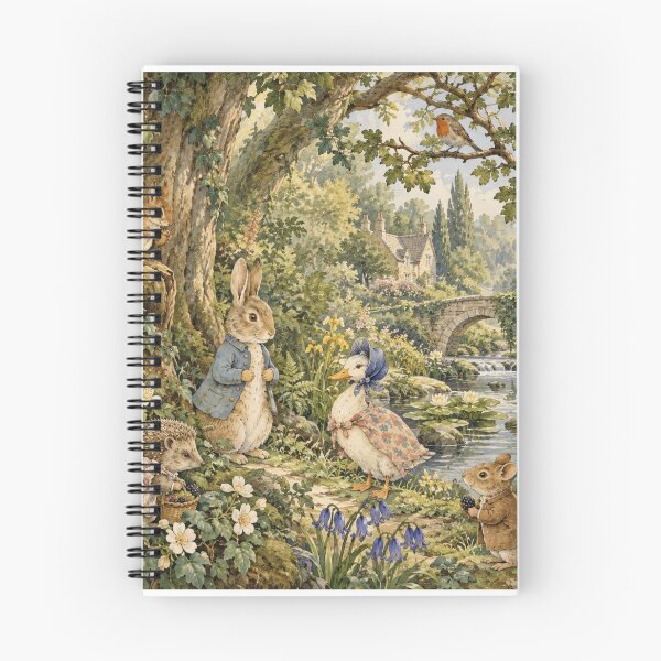 Item preview, Peter Rabbit & Friends Print  designed and sold by Blue  Robin.