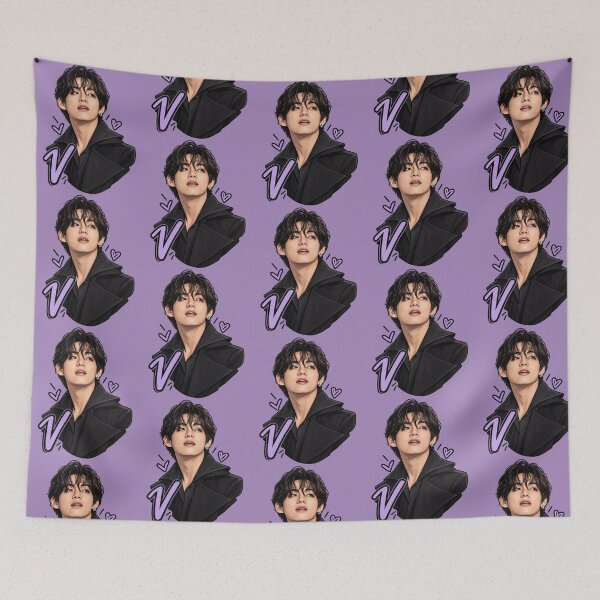 Item preview, BTS V/Taehyung Print designed and sold by btluvs.
