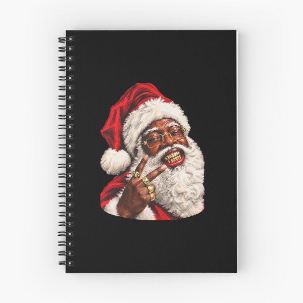 Item preview, Black Santa Claus Say Hi, Santa Grillz Teeth  designed and sold by loveislovestore.