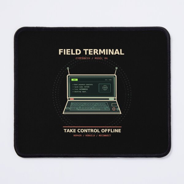Item preview, DIY Cyberdeck Field Terminal – Portable Off-Grid Computer & Hacker Hardware designed and sold by amndro.
