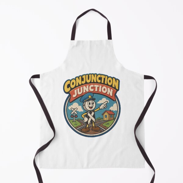 Item preview, Conjunction Junction Inspired Educational Retro Design designed and sold by sabbyismine.