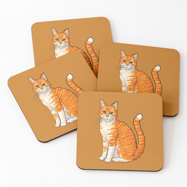 Item preview, American Wirehair cat Ginger variant designed and sold by Christopher Geary.