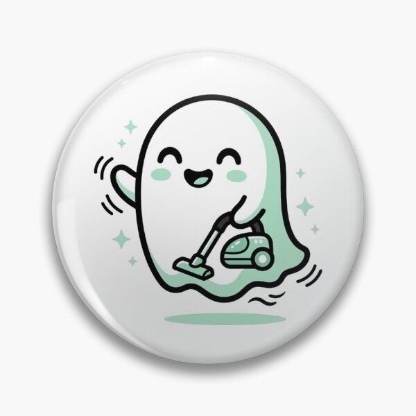 Item preview, Cute Ghost Roommates - Spooky Season designed and sold by jrzvibe.