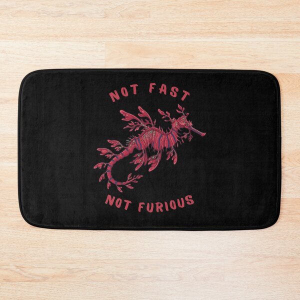 Item preview, Not Fast Not Furious Red Sea Dragon designed and sold by Sunbeams & Tails.