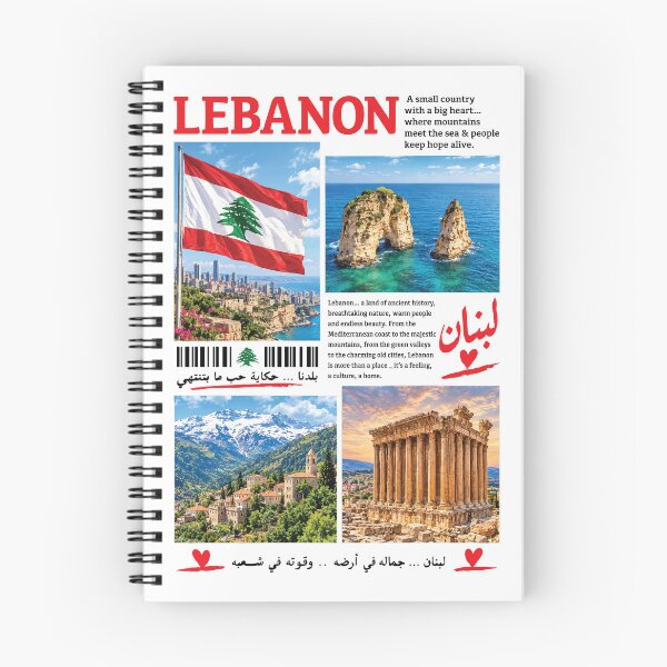 Item preview, Lebanon Endless Love Lebanese Beauty Tourism Design -drk designed and sold by Hurriyyatee.