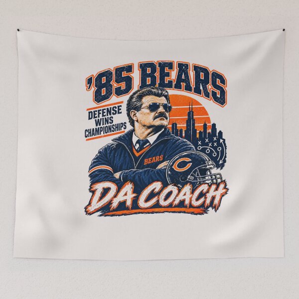 Aperçu de l'œuvre Mike Ditka créée et vendue par creativecolage.