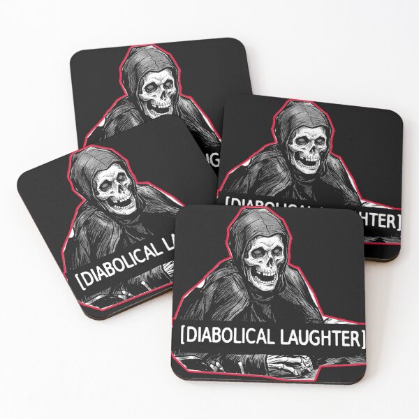 Item preview, Grim Reaper Diabolical Laughter designed and sold by weirdove.