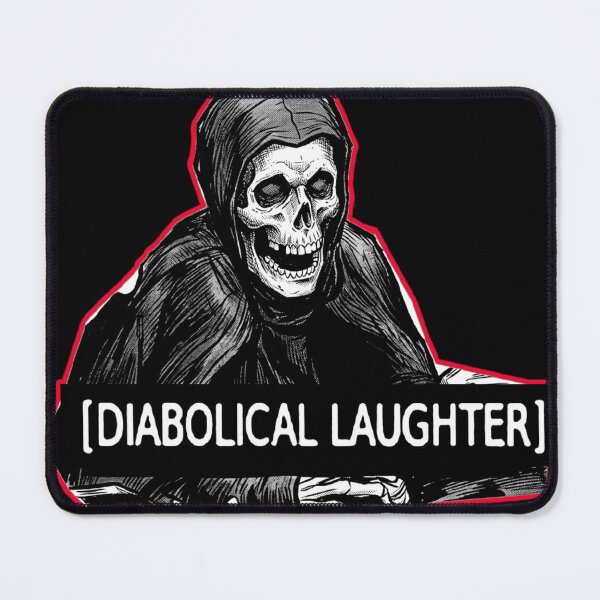Item preview, Grim Reaper Diabolical Laughter designed and sold by weirdove.