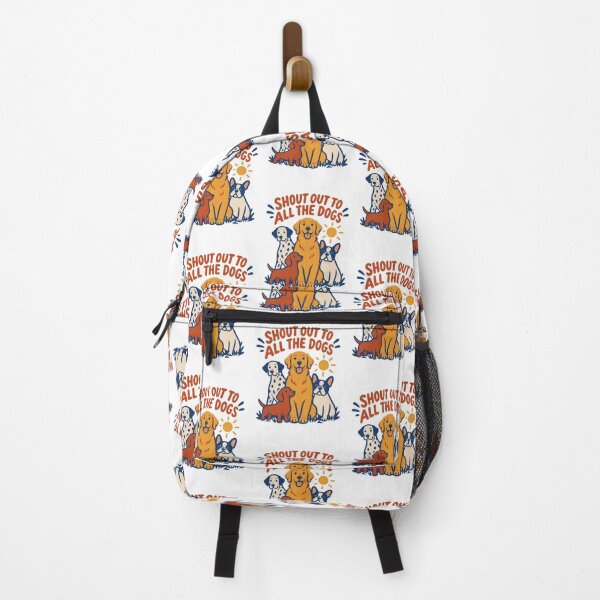 Item preview, Shout Out To All The Dogs Fun Canine Lover Design designed and sold by SpiritChuu.