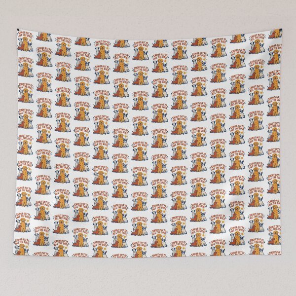 Item preview, Shout Out To All The Dogs Fun Canine Lover Design designed and sold by SpiritChuu.