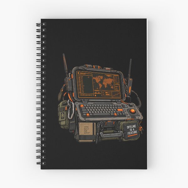 Item preview, DIY Cyberdeck Builder – Offline Is a Feature | Rugged Field Terminal Design designed and sold by amndro.