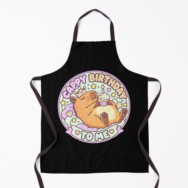 Item preview, Cappy Birthday To Me Capybara Birthday Celebration designed and sold by FolkGraphics.