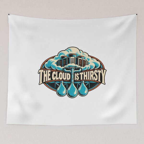 Item preview, The Cloud is Thirsty designed and sold by slemfiskz.