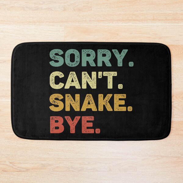 Item preview, Sorry Can't Snake Bye Retro Funny Snake designed and sold by RareBunny.