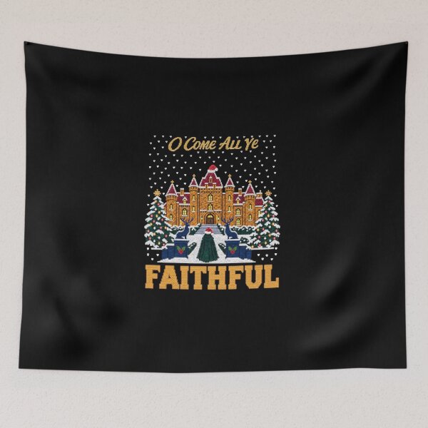 Item preview, O Come All Ye Faithful Traitors TV Christmas Sweater designed and sold by loveislovestore.