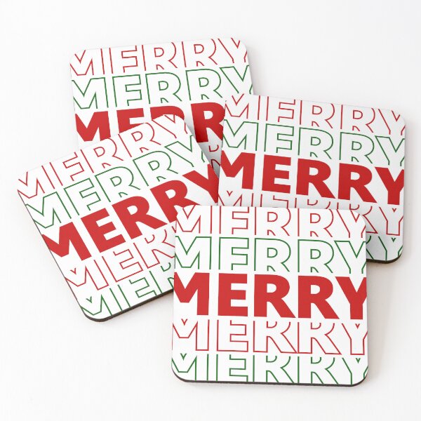 Item preview, Merry Christmas Typography Red and Green designed and sold by Sed94.