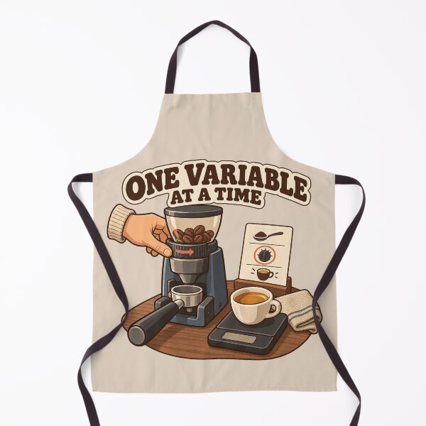 Aperçu de l'œuvre Une variable à la fois Art du barista à domicile créée et vendue par MythicCotton.