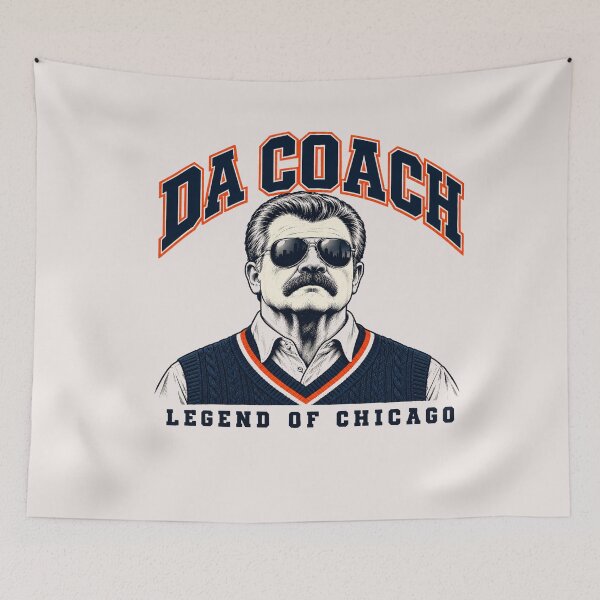 Aperçu de l'œuvre Mike Ditka créée et vendue par creativecolage.