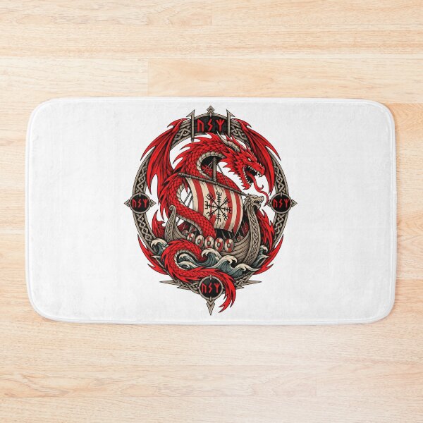 Item preview, Viking Dragon Norse Mythology Longship Celtic Art designed and sold by newsuept25.art.