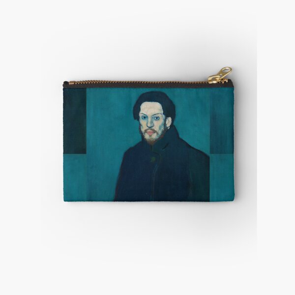Aperçu de l'œuvre AUTOPORTRAIT DE LA PÉRIODE BLEUE 2 DE PICASSO (1901) créée et vendue par humbleserf.