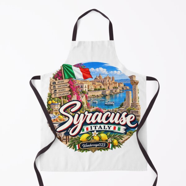 Item preview, Syracuse, Sicily – Historic Old Town Ortigia & Mediterranean Vintage Design designed and sold by Wandervogel123.