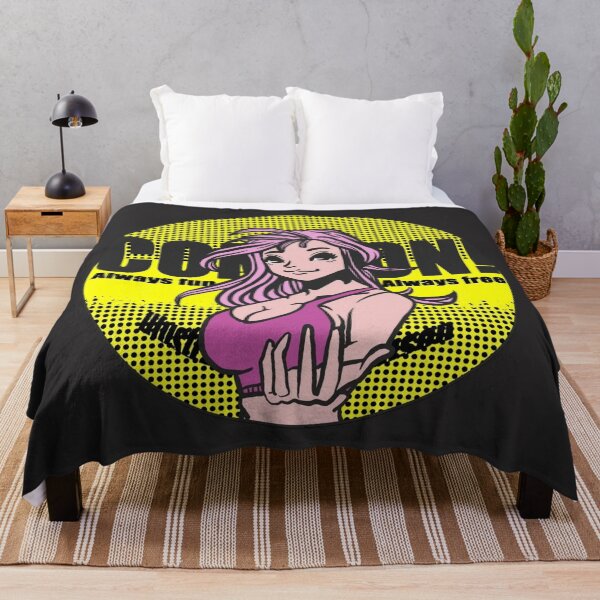 Item preview, Always Fun Always Free – Cute Pink Hair Pop Art Girl designed and sold by robinsonartz.