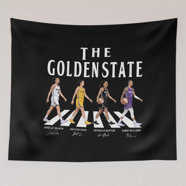 Item preview, Veronica Burton Golden State Valkyries designed and sold by FitzgeraldKane.