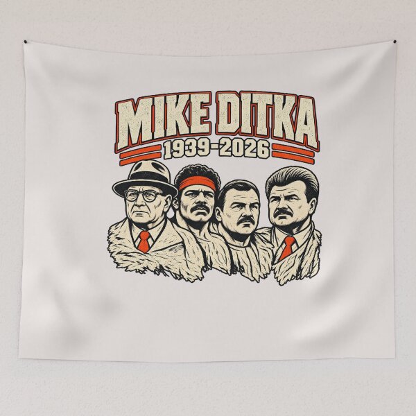 Aperçu de l'œuvre Mike Ditka créée et vendue par creativecolage.