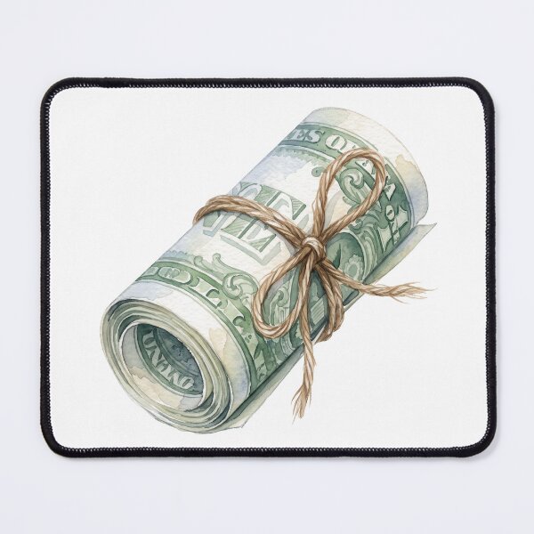 Item preview, Roll of Cash Tied with Jute Twine designed and sold by jopiew.