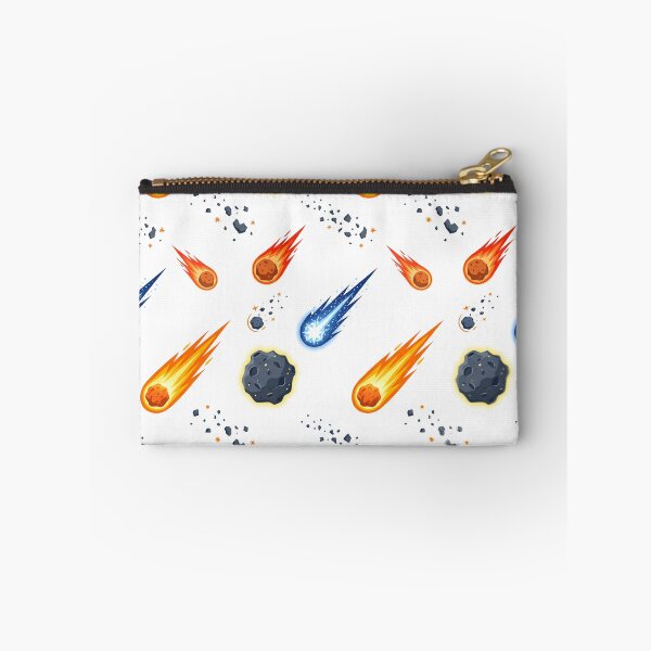 Item preview, Seamless Pattern of Colorful Meteors and Falling Asteroids designed and sold by jopiew.