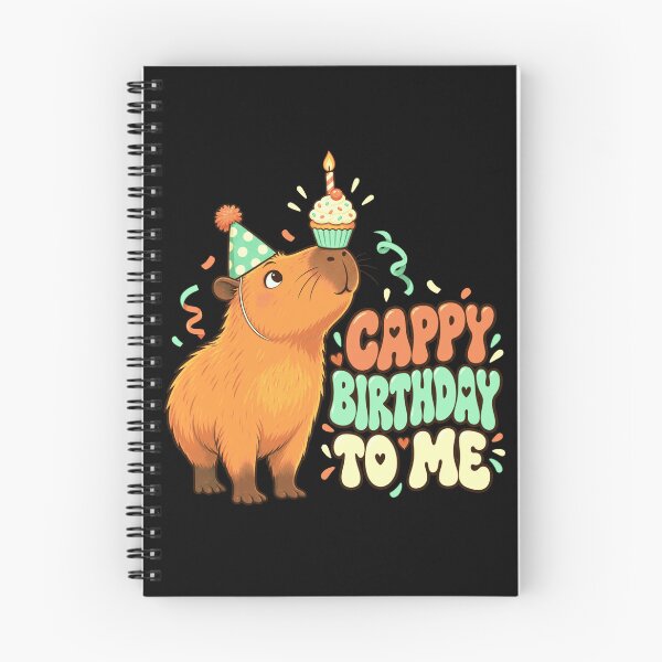 Item preview, Cappy Birthday To Me Capybara Birthday Animal Lover Celebration designed and sold by FolkGraphics.