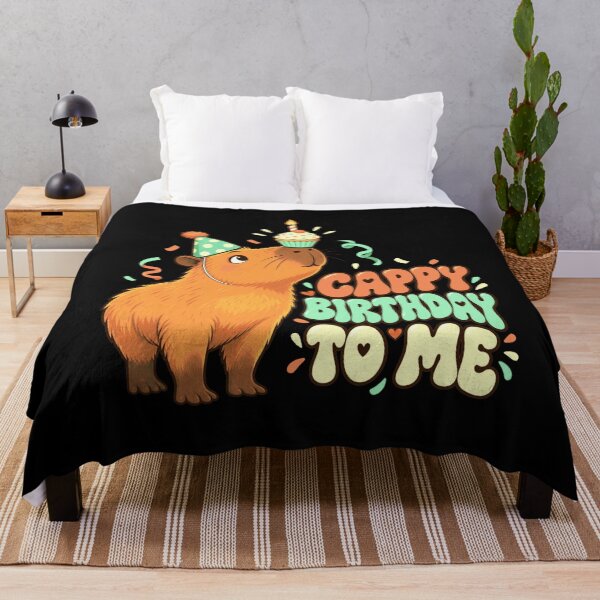Item preview, Cappy Birthday To Me Capybara Birthday Animal Lover Celebration designed and sold by FolkGraphics.