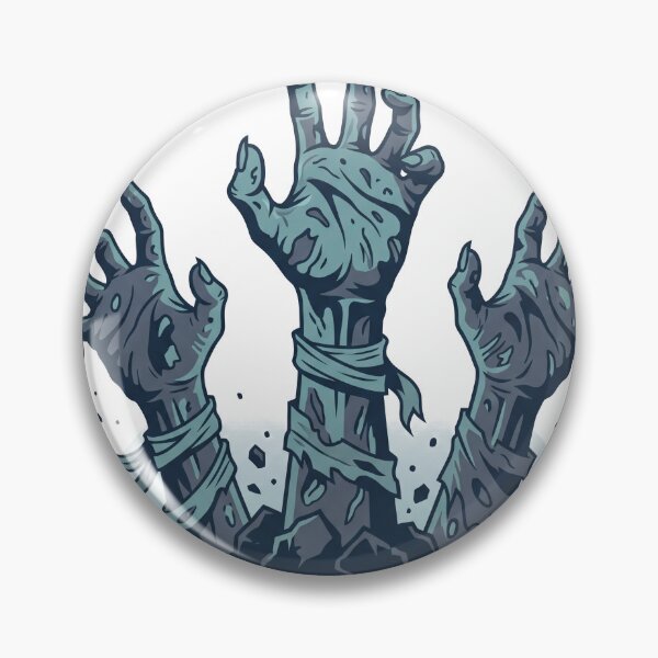 Item preview, Creepy Zombie Hands Reaching Out From the Grave designed and sold by jopiew.