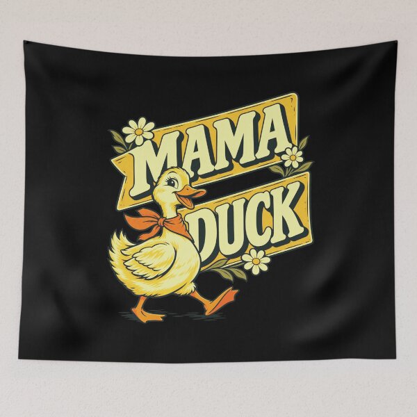 Item preview, Mama Duck Mom Mother Parent designed and sold by FolkGraphics.