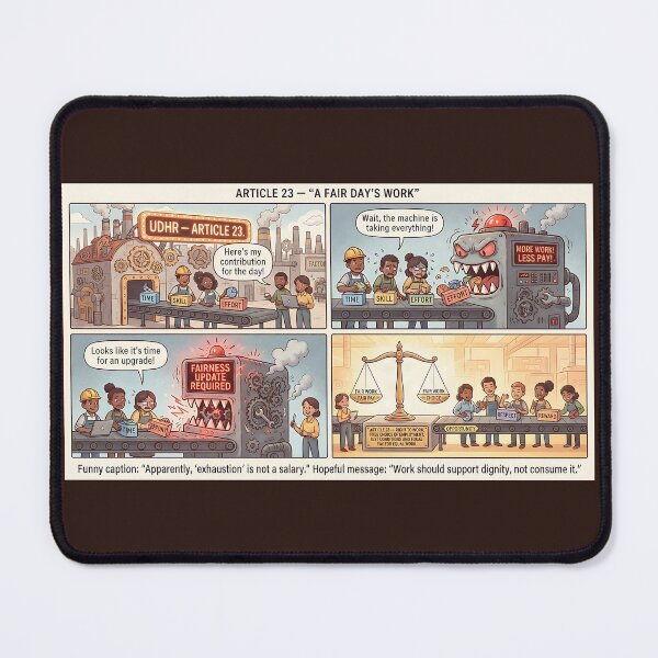 Item preview, The journey to fair work designed and sold by Mianku | Für das Leben.